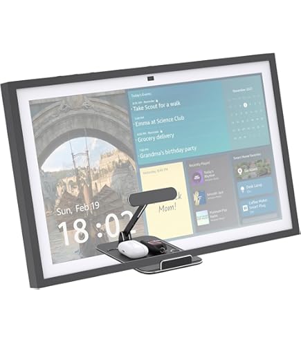 Almoz Echo Show 15 Suporte giratório e inclinado, suporte de
